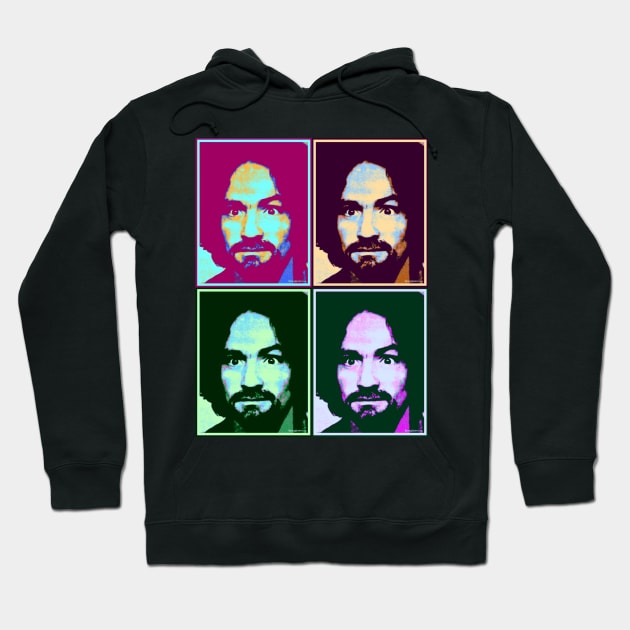 Charles Manson - Classic Design Hoodie by RainingSpiders